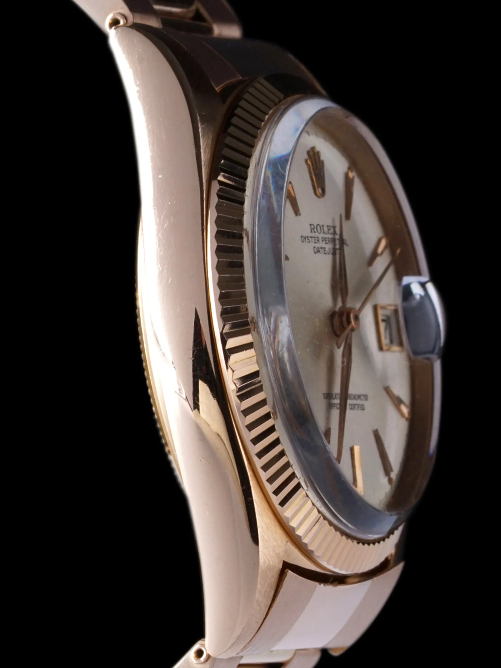 1960 Rolex Datejust (Ref. 1601) 18K Rose Gold