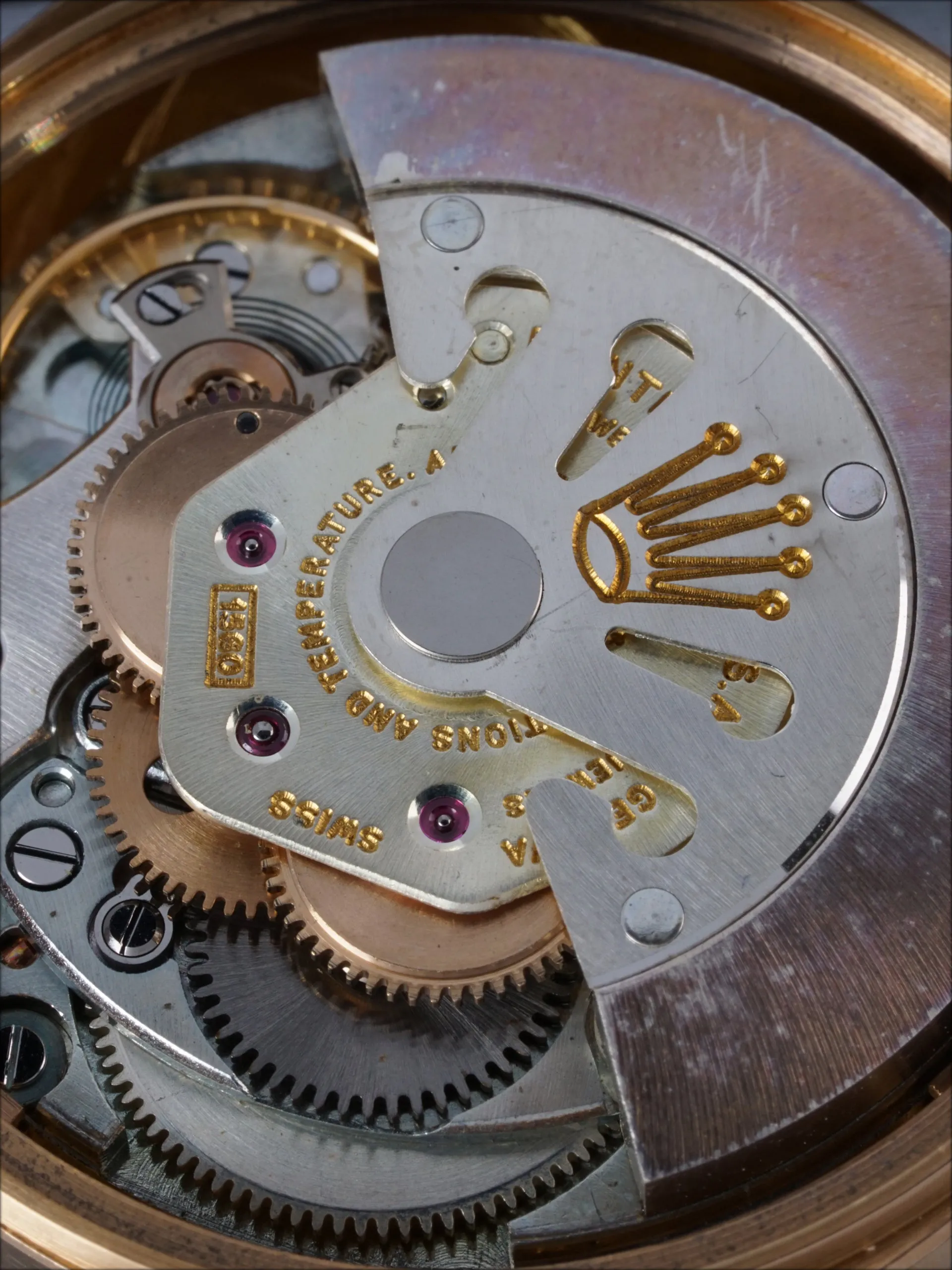 1960 Rolex Datejust (Ref. 1601) 18K Rose Gold