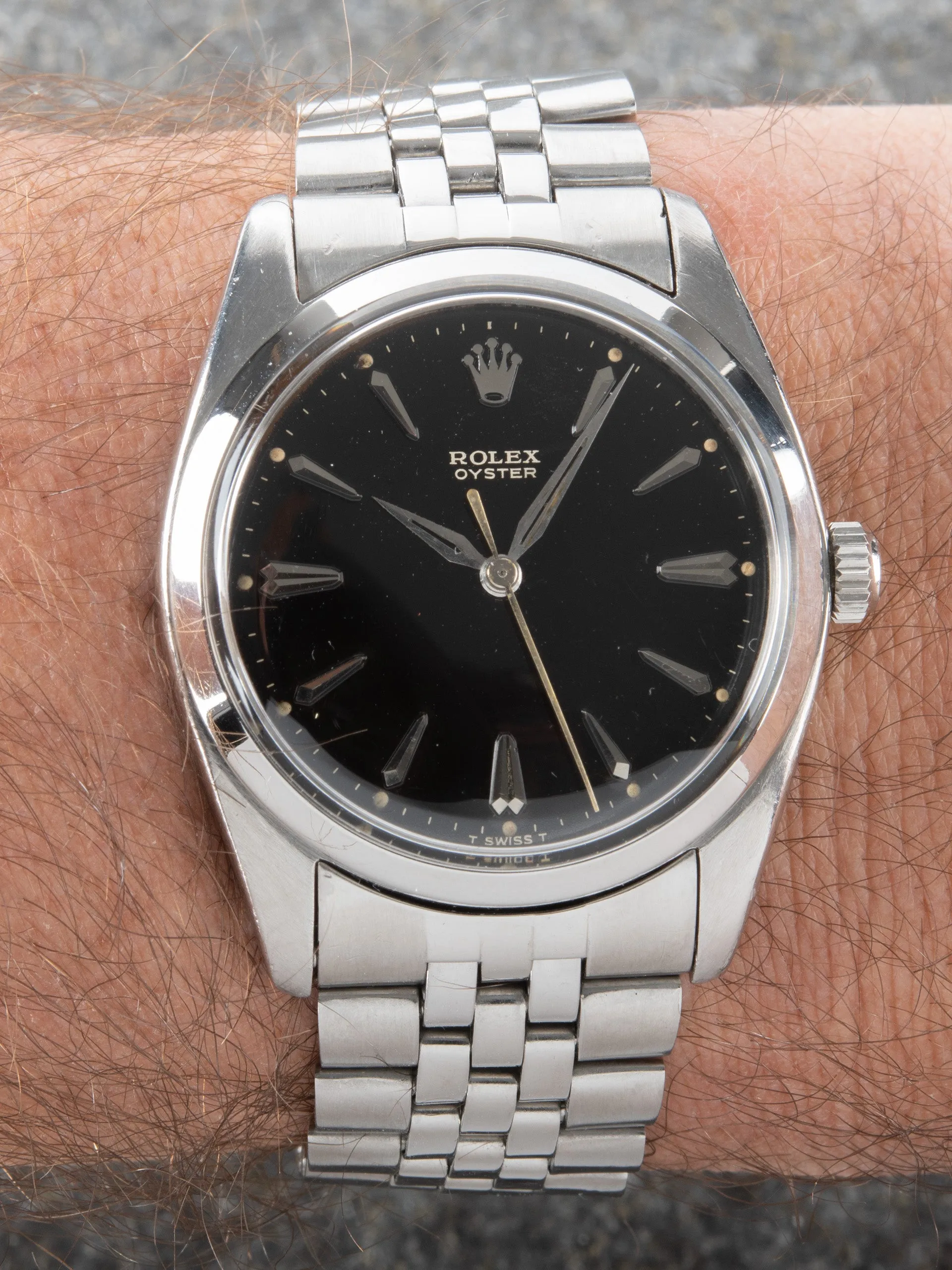 1964 Rolex Oyster Precision (Ref. 6424) Gilt Dial "36mm Case"