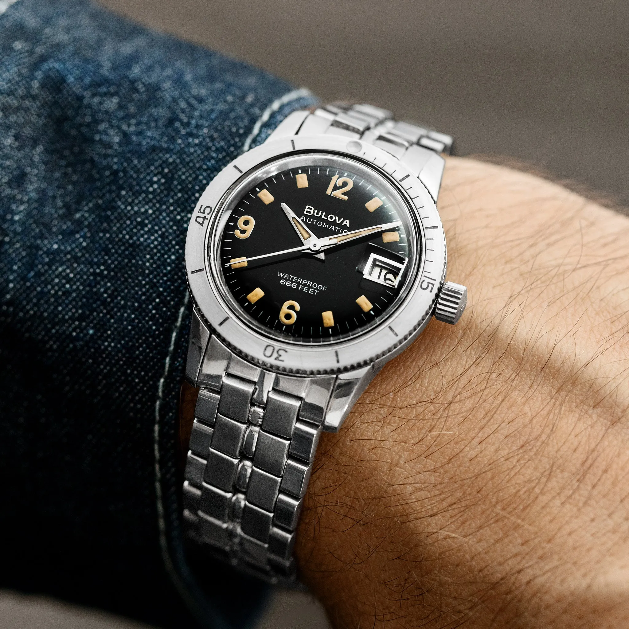 1968 Bulova Diver Ref. 386-4 '666 Feet'