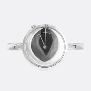 1970s Minimalist Chopard Jensen Stainless Steel Torun Wristwatch