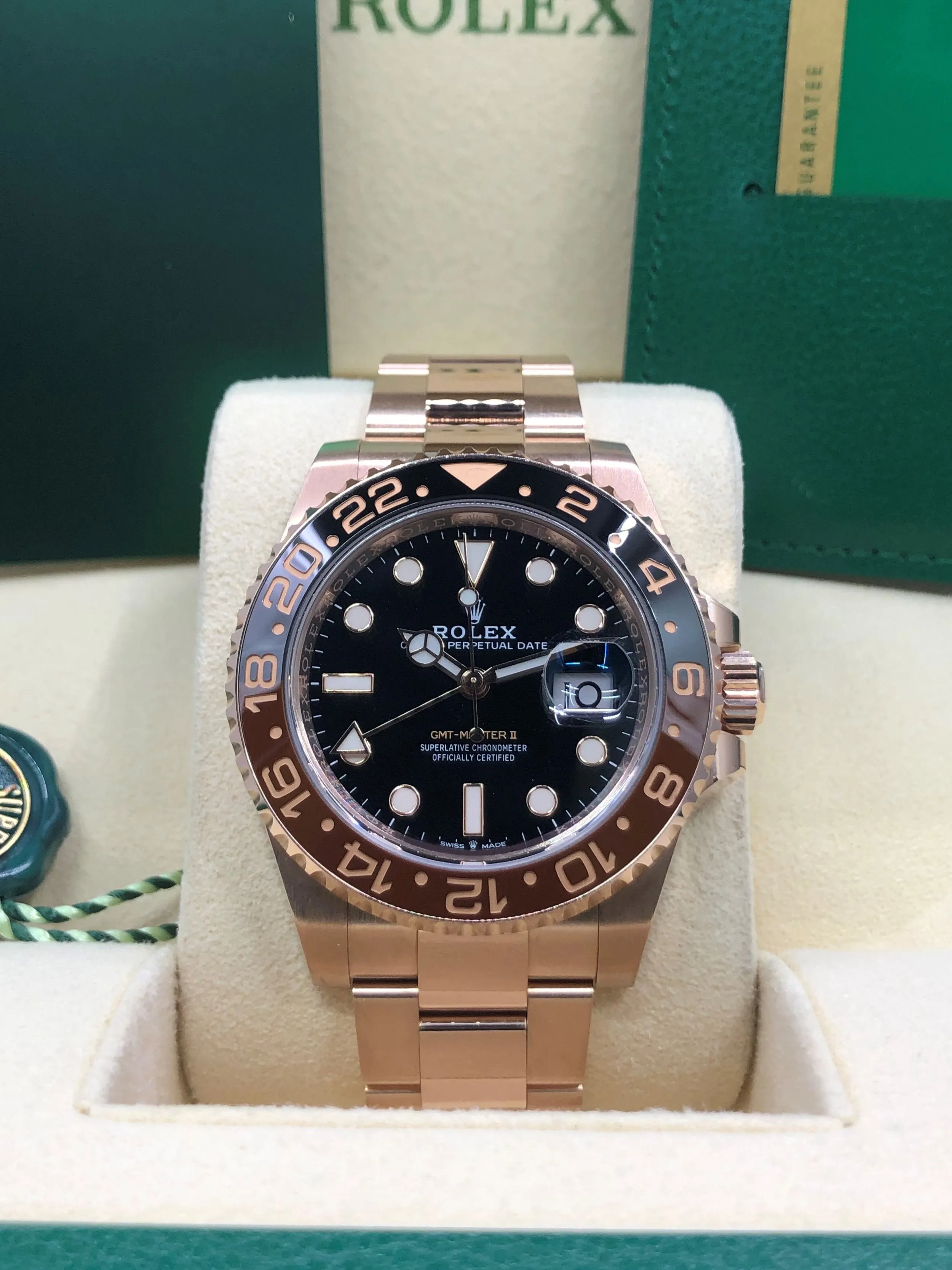 2018 Rolex GMT-Master II 126715CHNR