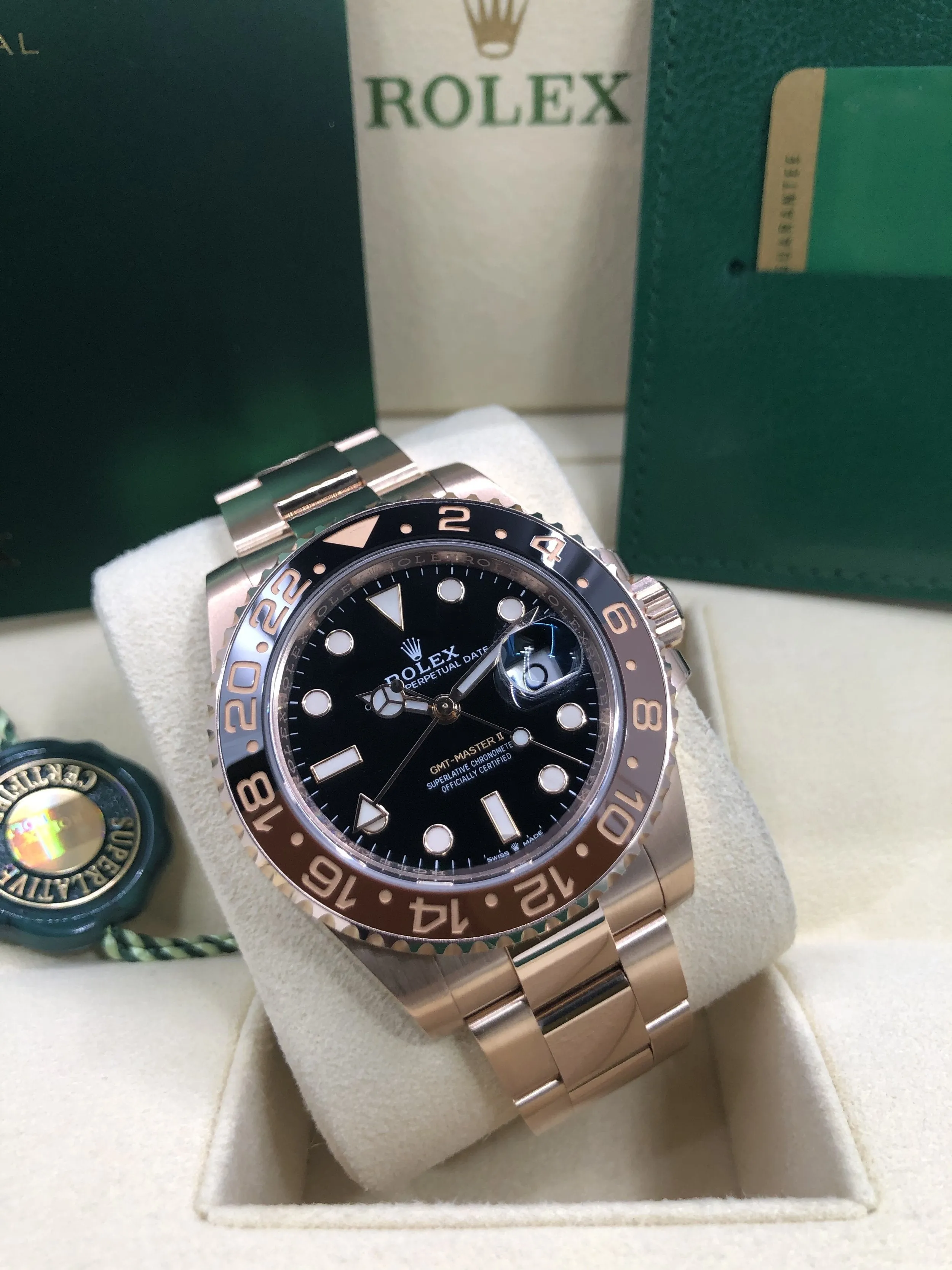 2018 Rolex GMT-Master II 126715CHNR
