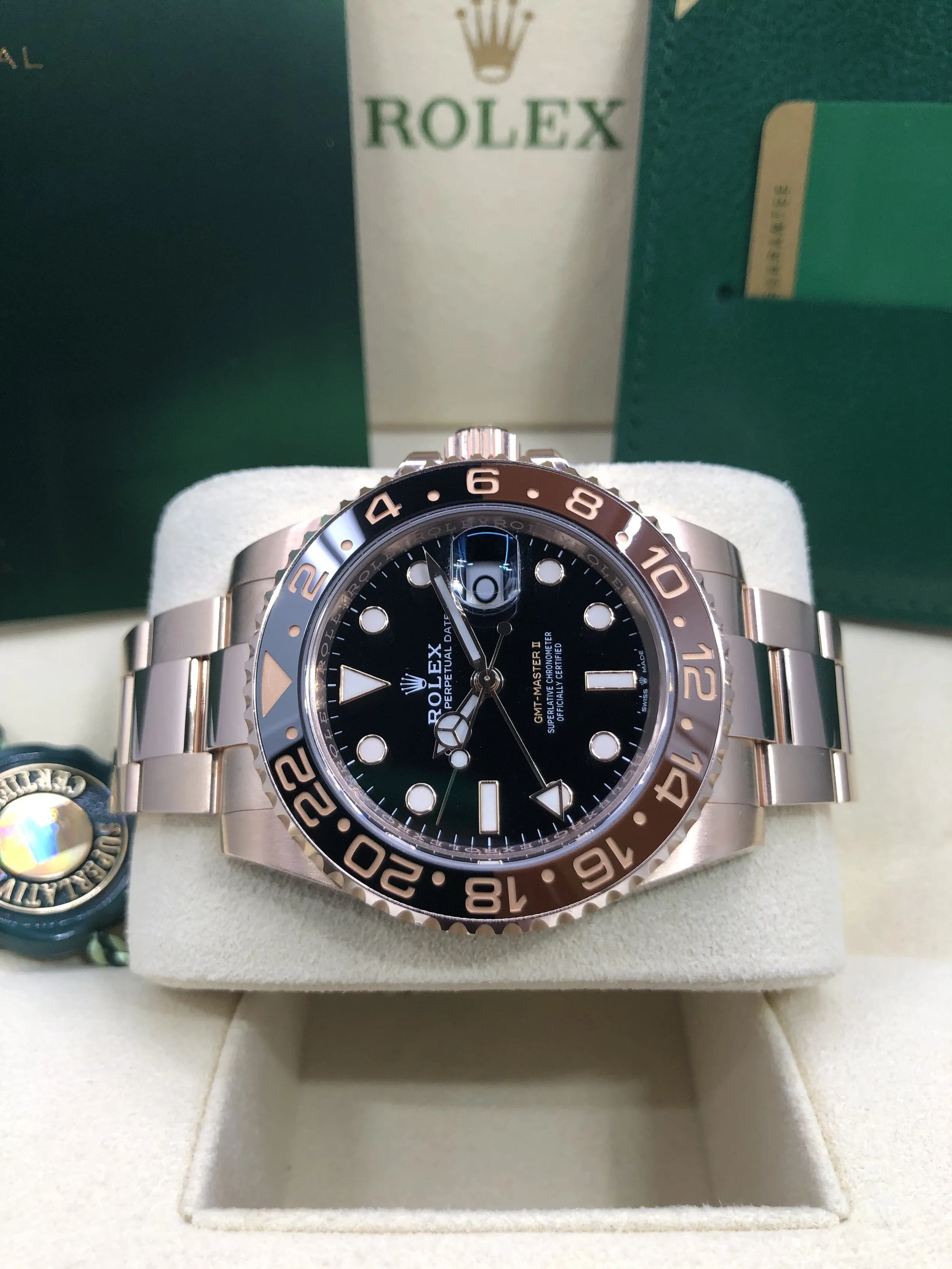 2018 Rolex GMT-Master II 126715CHNR