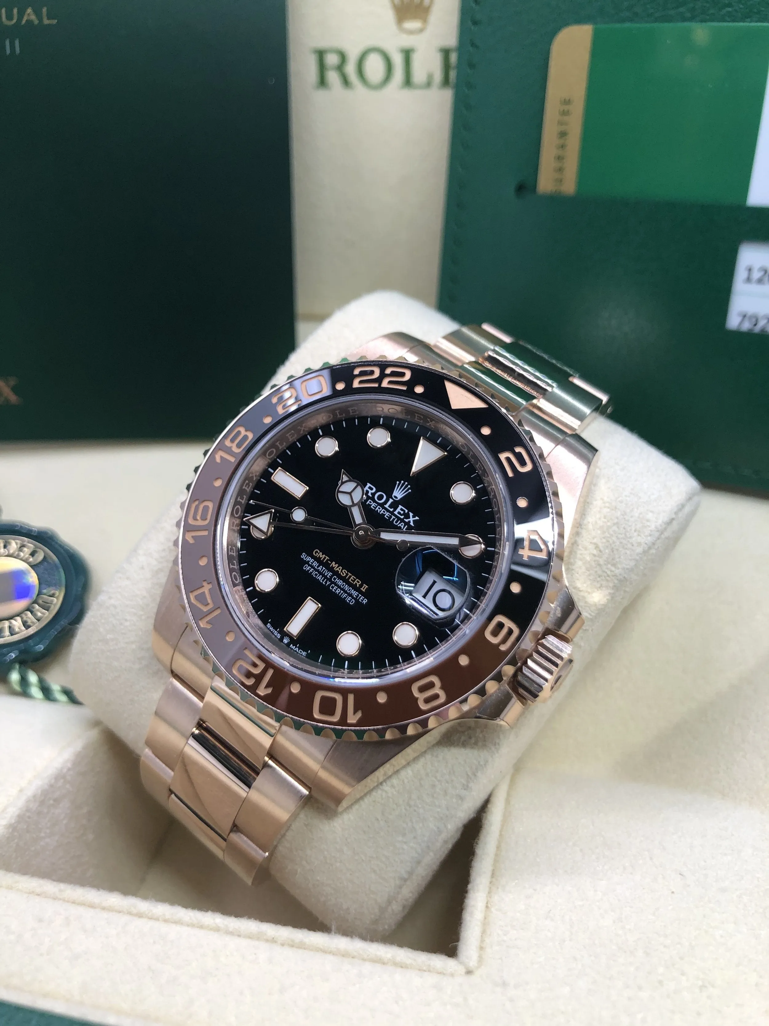 2018 Rolex GMT-Master II 126715CHNR