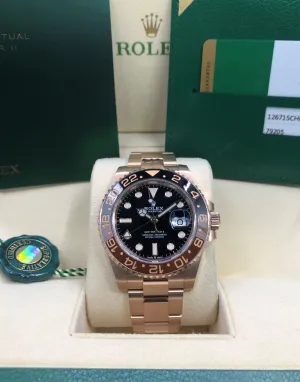 2018 Rolex GMT-Master II 126715CHNR