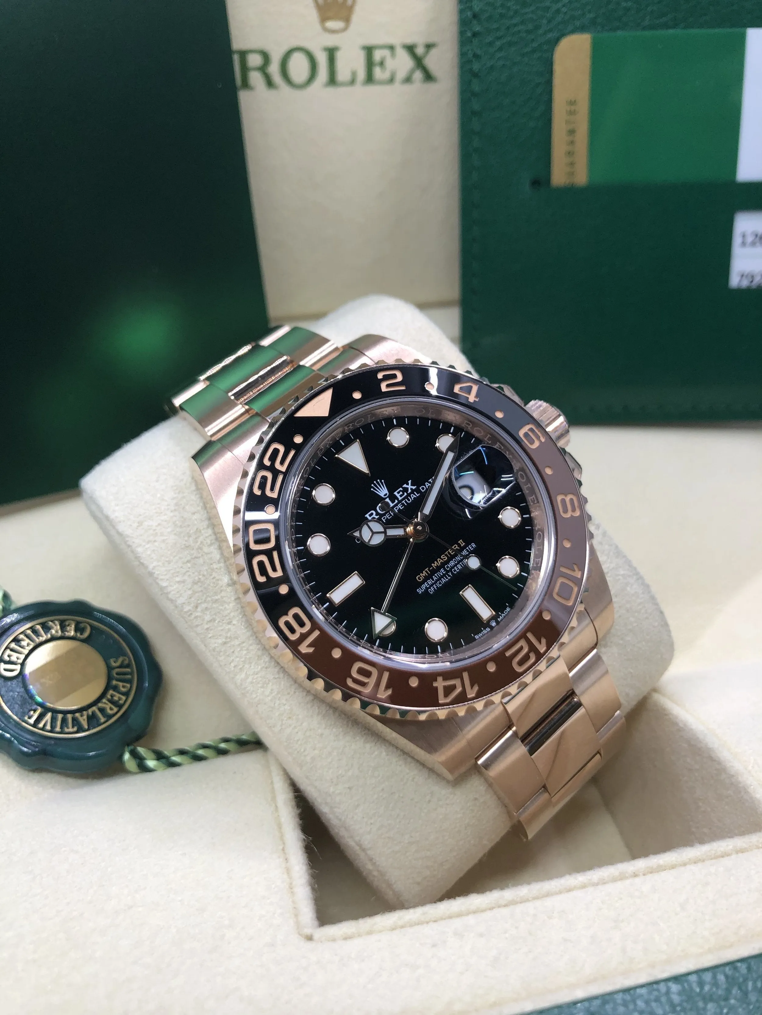 2018 Rolex GMT-Master II 126715CHNR