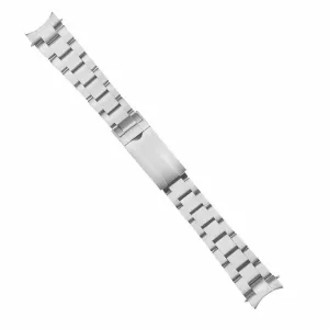 20MM CUSTOM MADE GLIDE-LOCK OYSTER BAND FOR GINAULT OCEAN ROVER 94530G STAINLESS