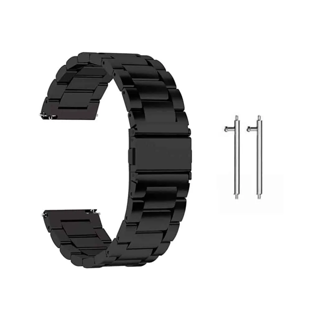 20mm watch 3 links stainless -steel strap - Silver
