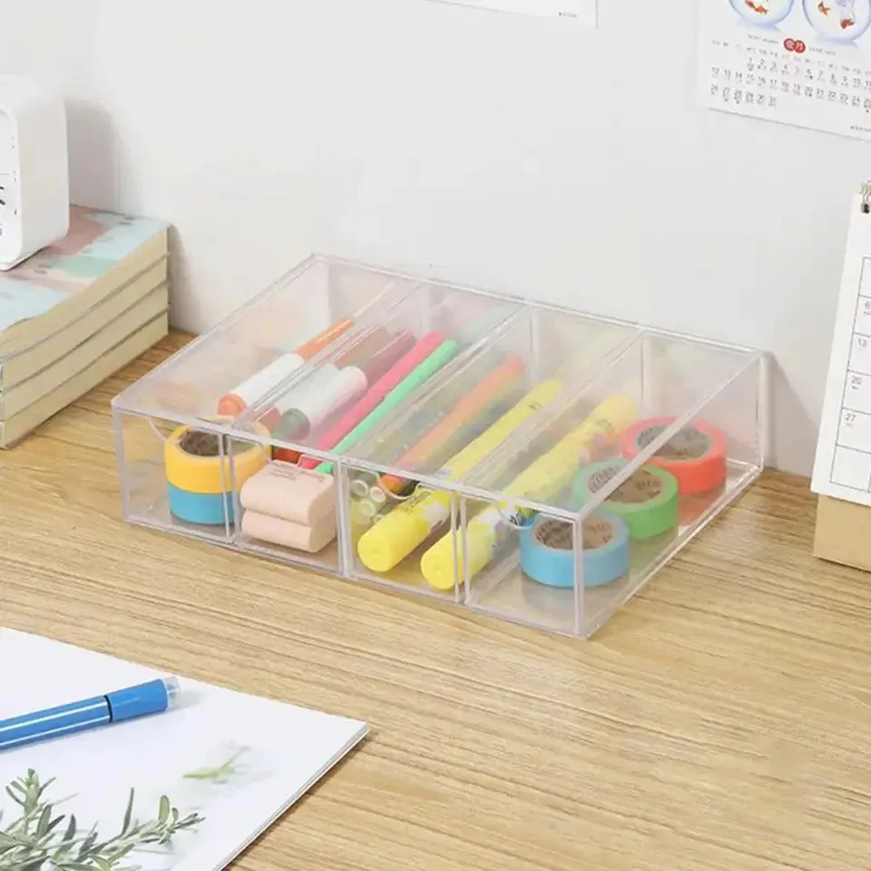 4 Layer Acrylic Storage Box Glassess And Cosmetics organizer