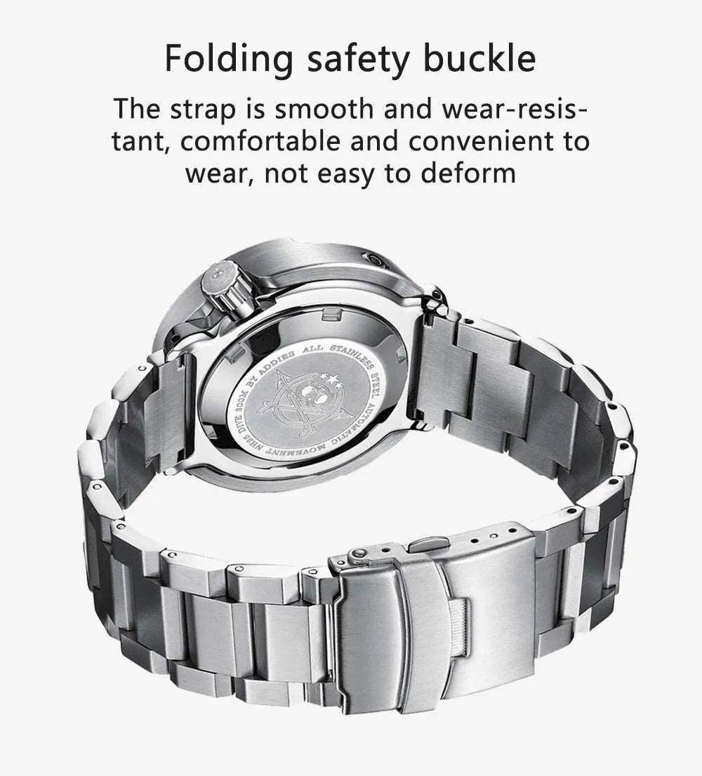 Addiesdive Tuna MY-H5 300M Automatic NH35 Diver Homage Watches