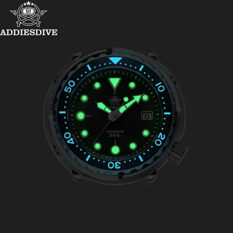 Addiesdive Tuna MY-H5 300M Automatic NH35 Diver Homage Watches