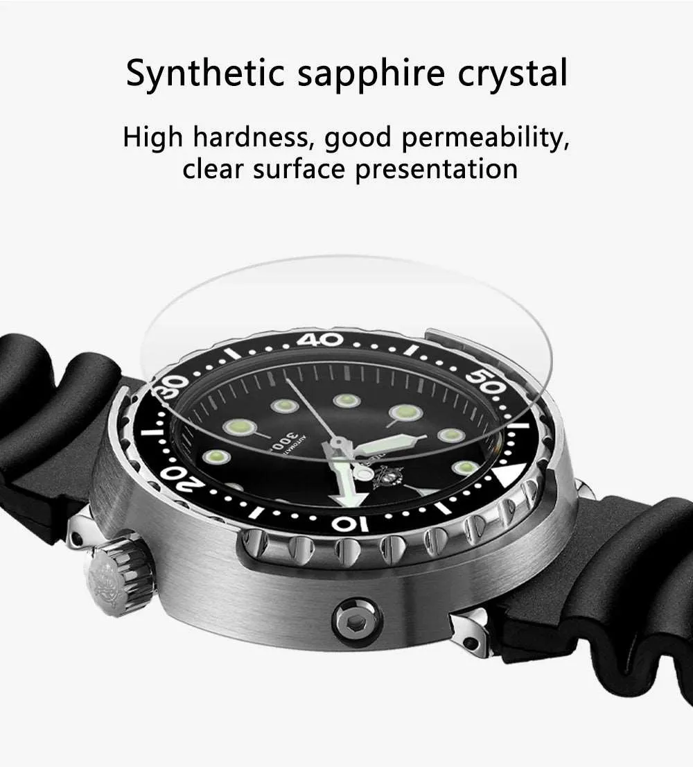Addiesdive Tuna MY-H5 300M Automatic NH35 Diver Homage Watches
