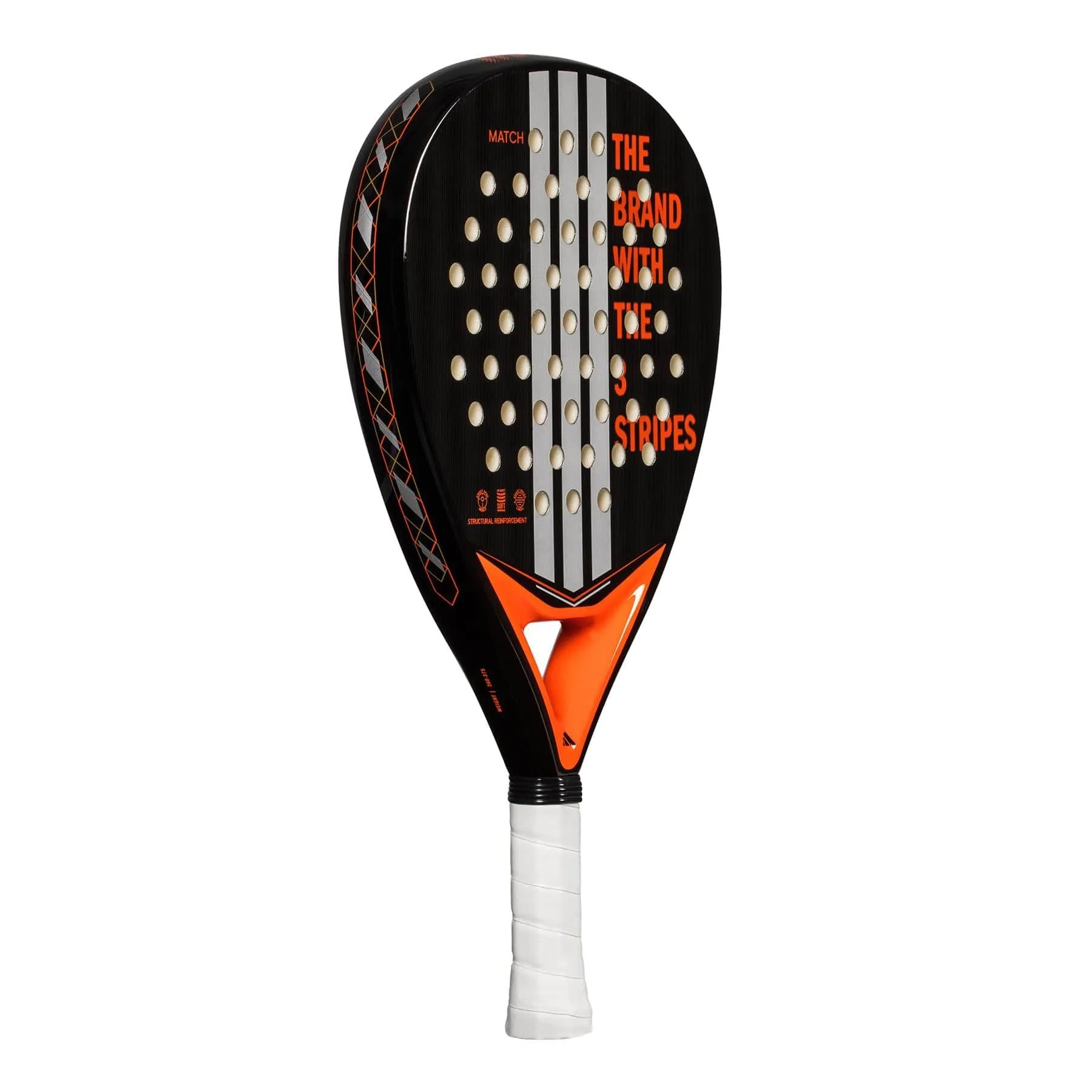 ADIDAS Match Black 3.4 Padel Racket - Black / Orange