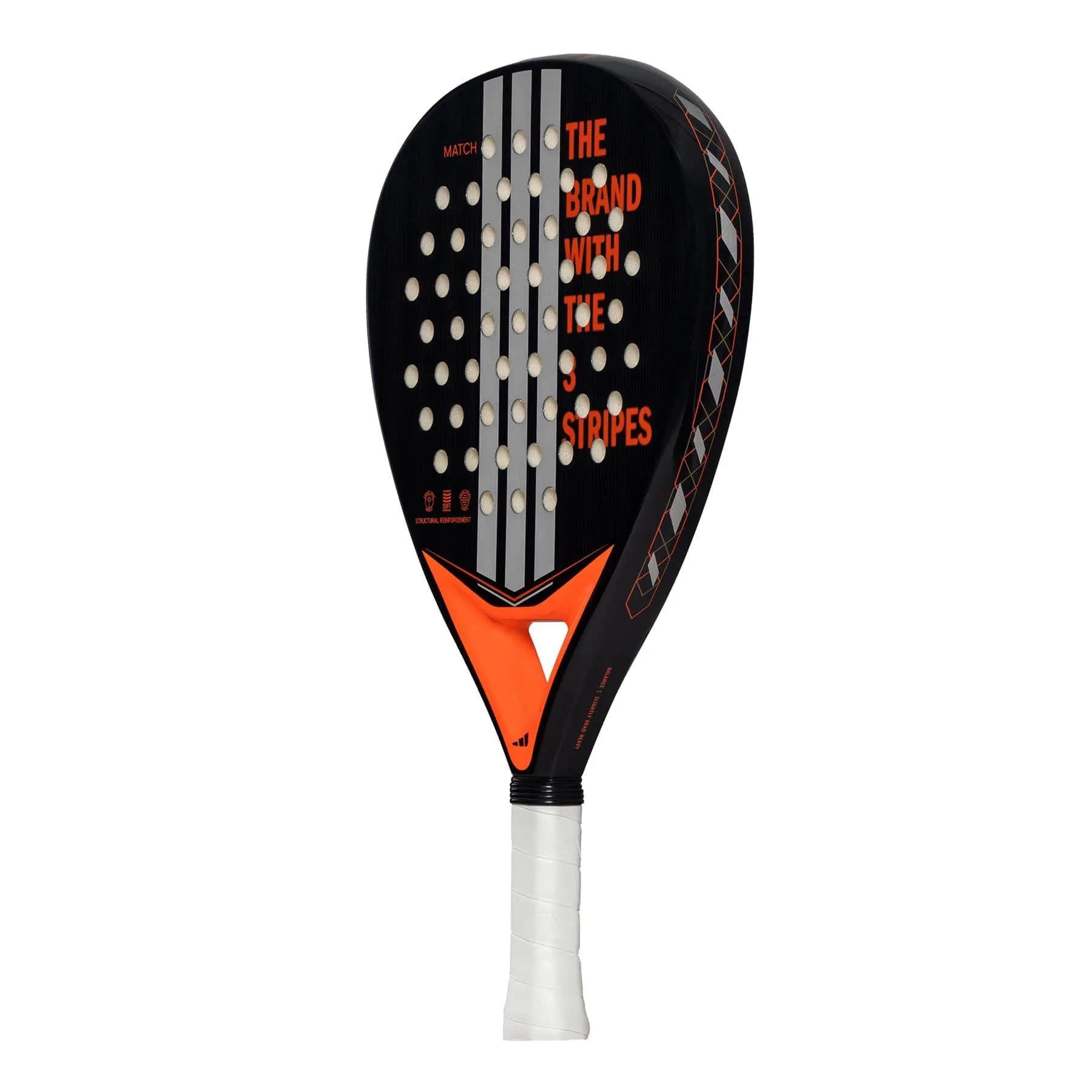 ADIDAS Match Black 3.4 Padel Racket - Black / Orange