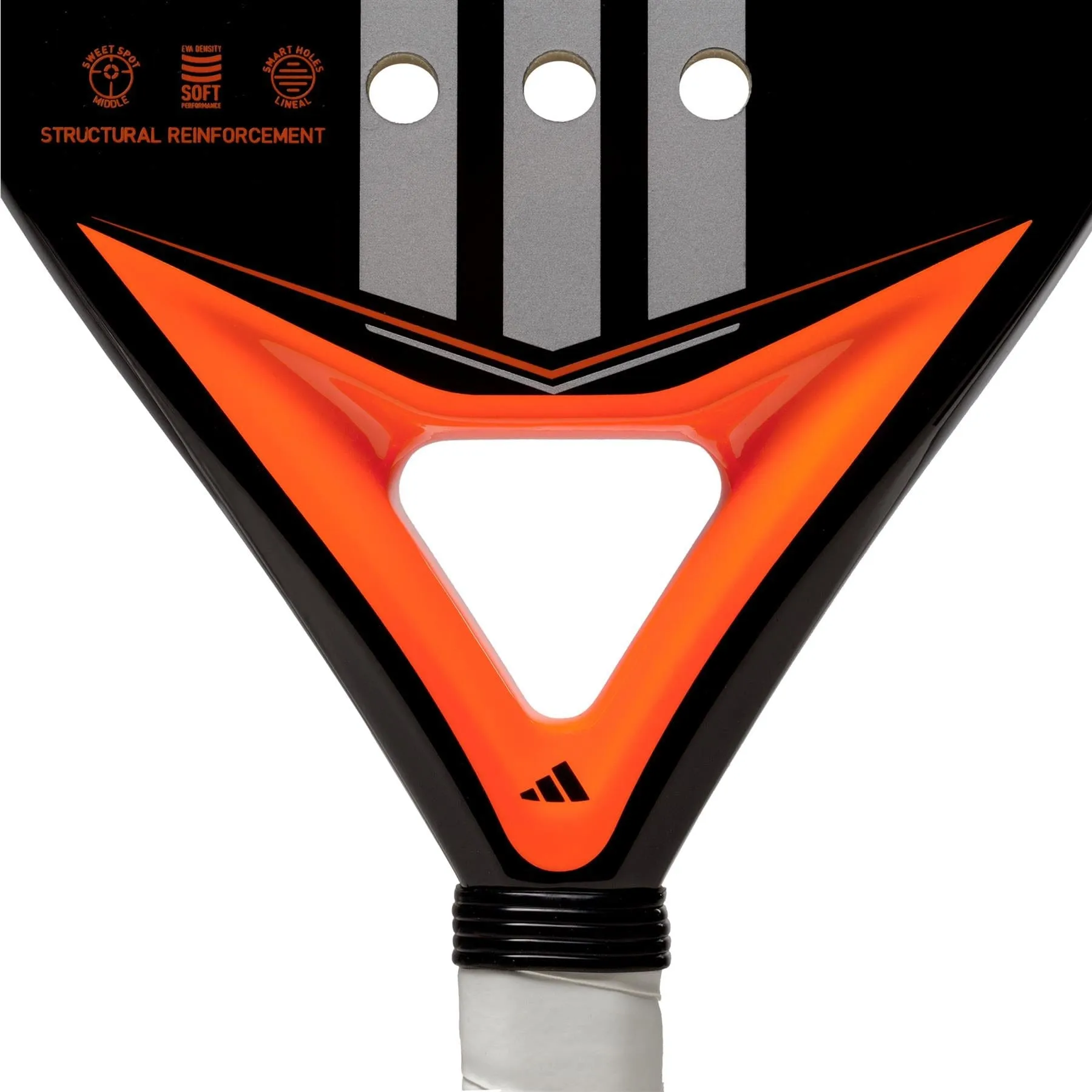 ADIDAS Match Black 3.4 Padel Racket - Black / Orange