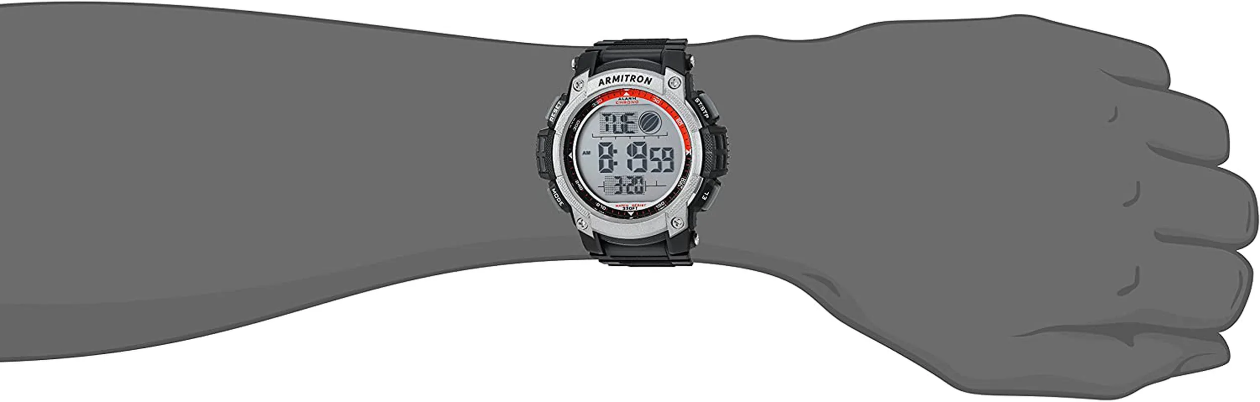 Armitron Sport Men's 40/8252BLK Black Digital Chronograph Watch