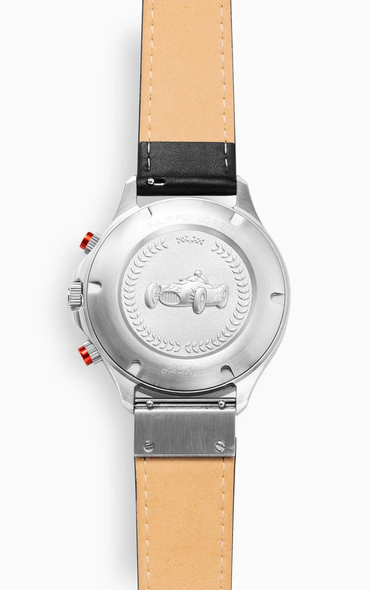 Ascari Sport Steel Black Leather