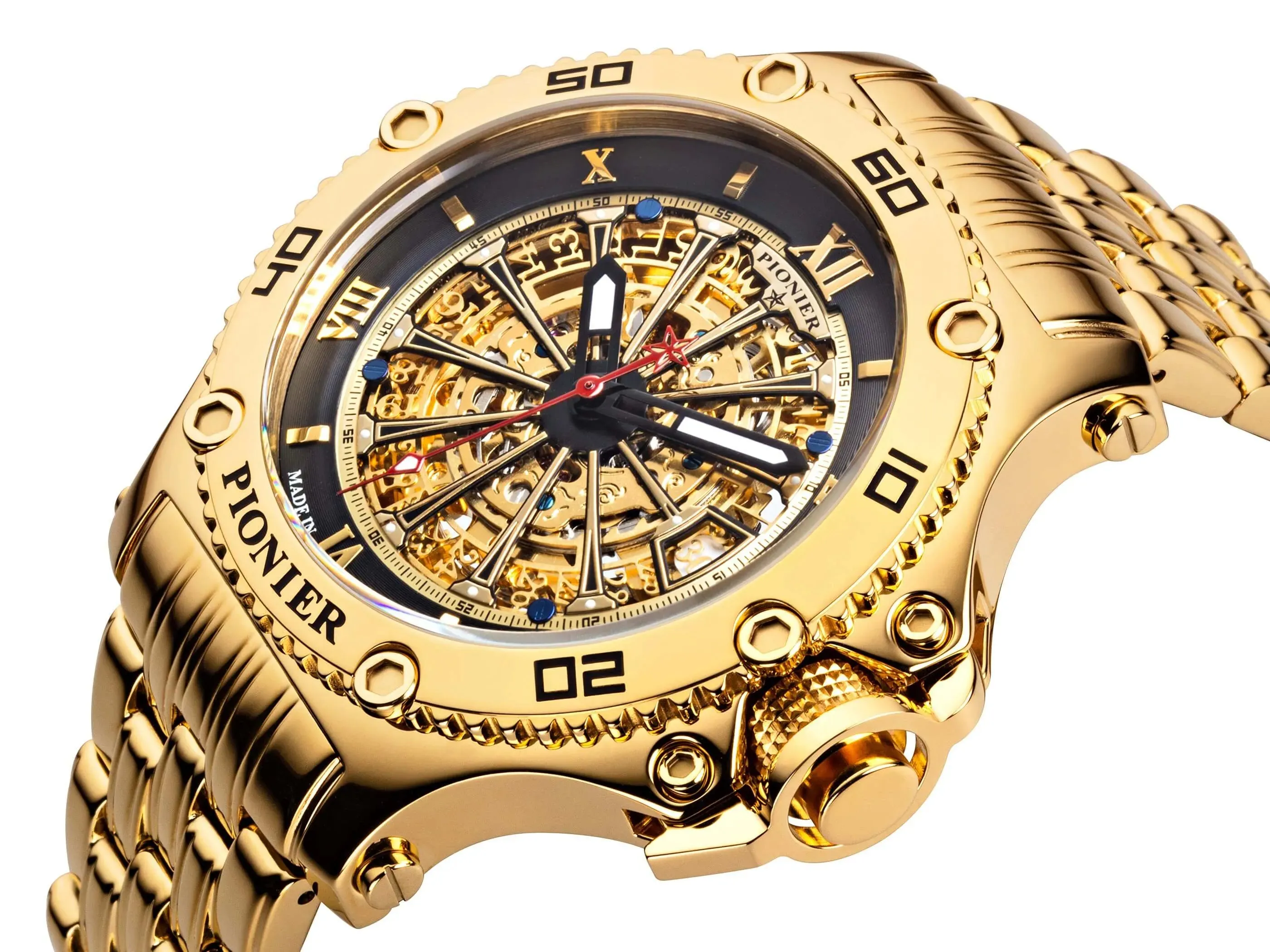Automatic Barcelona GM-516-10 | Gold | Pionier, Germany