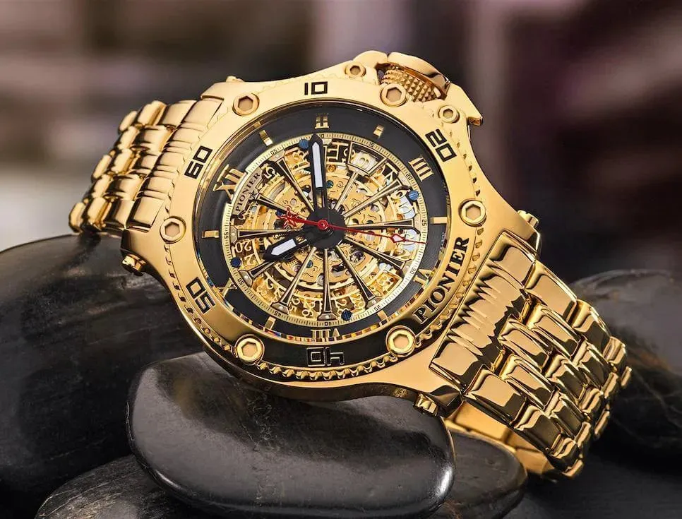 Automatic Barcelona GM-516-10 | Gold | Pionier, Germany