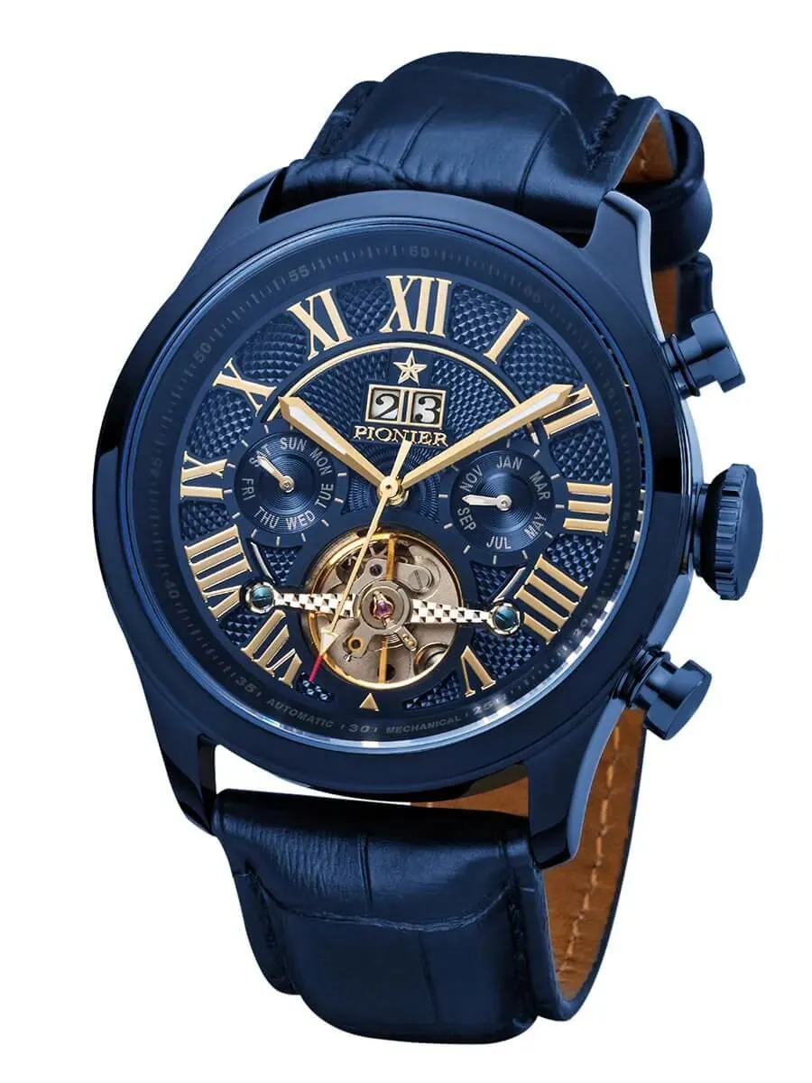 Automatic Havana P7001-6 | Blue | Pionier Germany