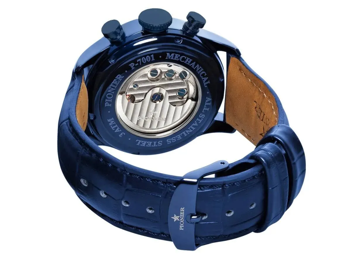 Automatic Havana P7001-6 | Blue | Pionier Germany