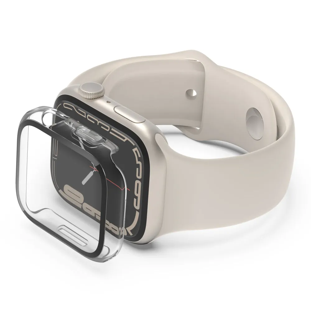 BELKIN TemperedCurve 2-in-1 Built-in Screen Protector   Bumper - Apple Watch 45mm - Clear