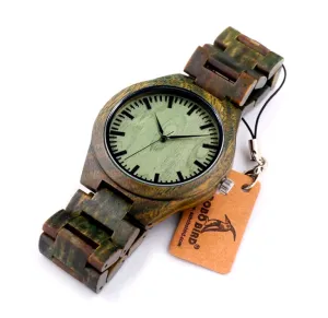 BOBO BIRD VINTAGE CRAFTMAN WOODEN WATCH