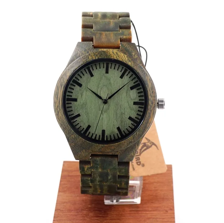 BOBO BIRD VINTAGE CRAFTMAN WOODEN WATCH