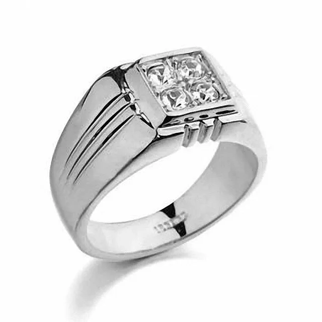 Brand TracysWing Rings for men Genuine Austria Crystal 18KRGP Gold Color Fashion wedding ring  New Sale Hot #RG90044