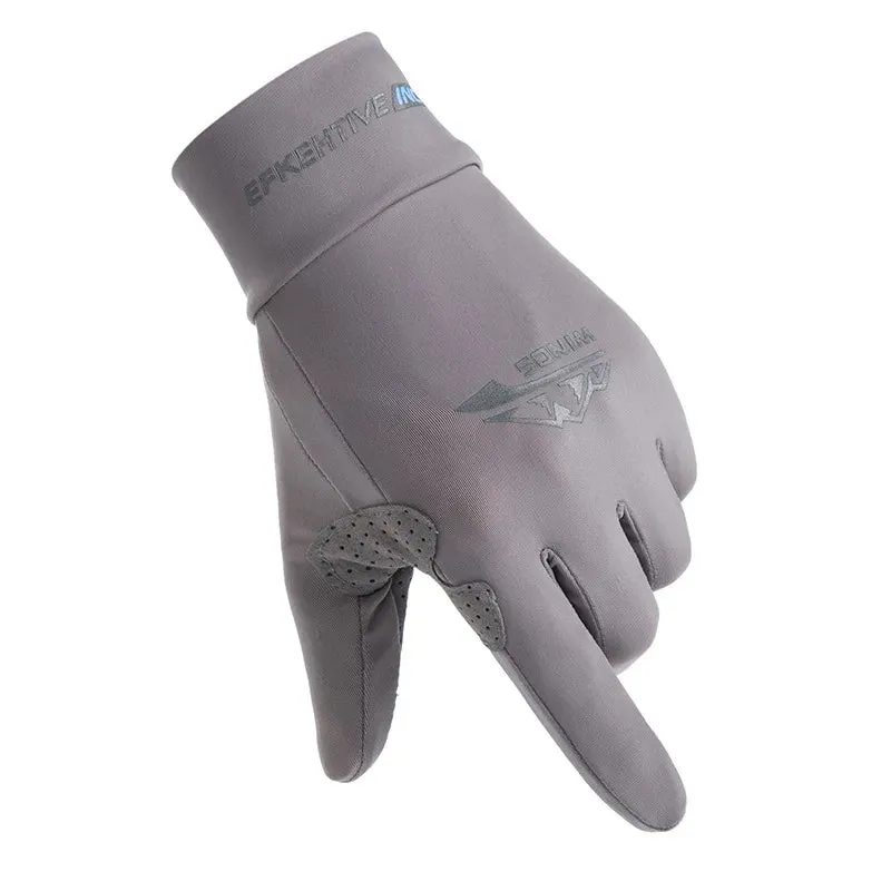 Breathable Touchscreen Cycling Gloves for Summer Outdoor Activities