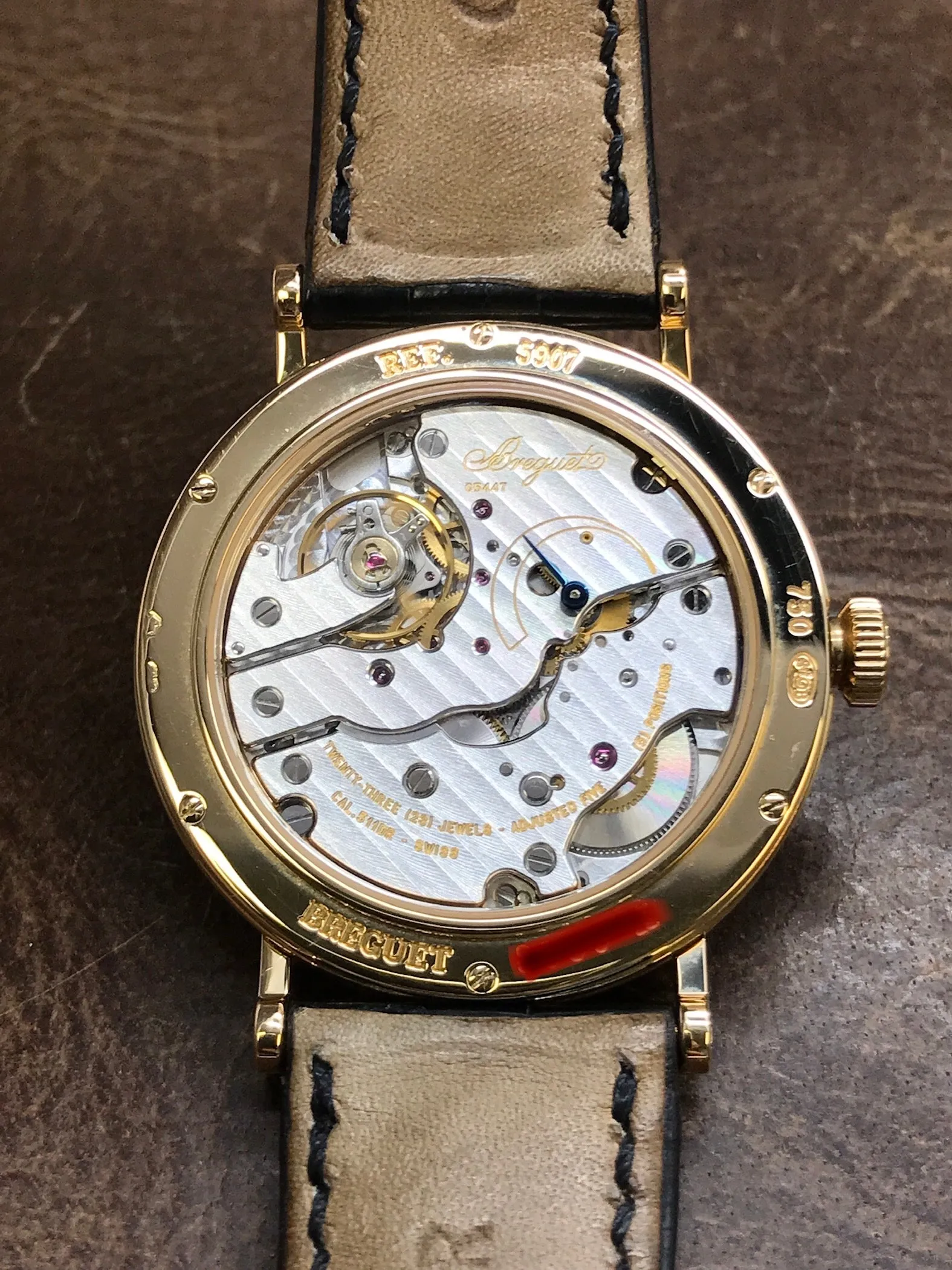 Breguet Classique 5907BA Silver Dial Hand Wind Men's Watch