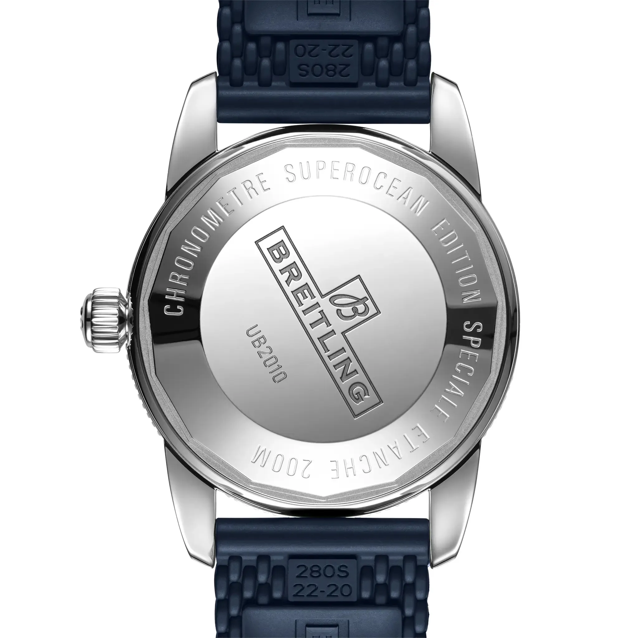 Breitling Superocean Heritage B20 Automatic 42 Watch with Deep Blue Dial