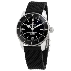 Breitling Superocean Heritage II Automatic Chronometer 42 mm Black Dial Men's Watch AB2010121B1S1