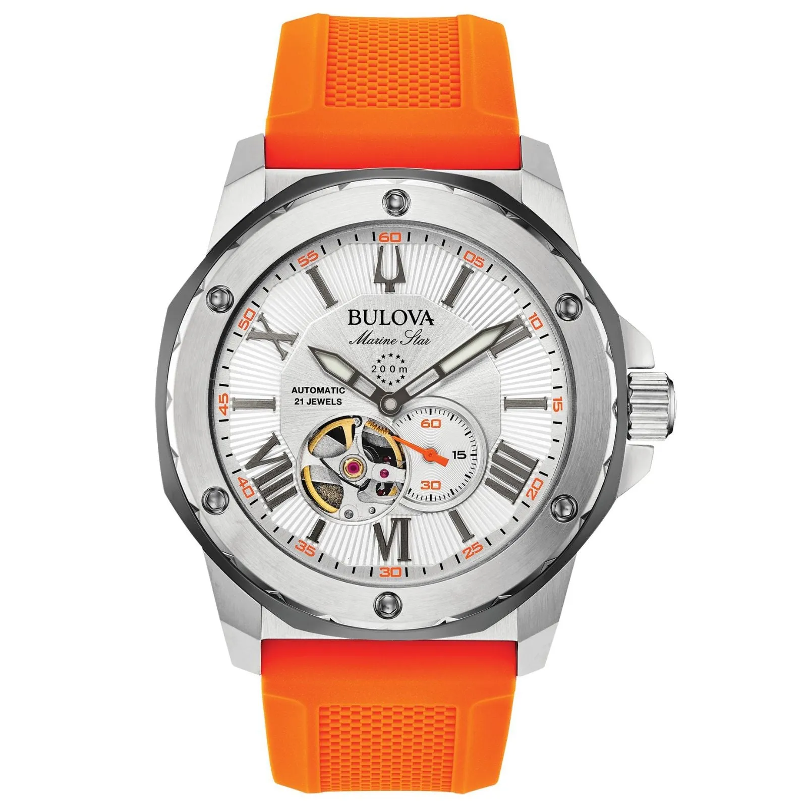 BULOVA Marine Star Automatic Watch 21 Jewels Series A 98A226