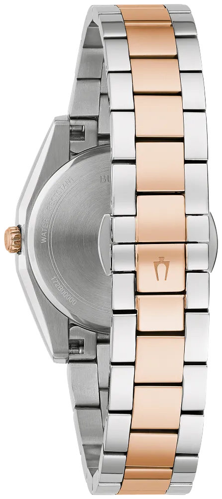 Bulova Surveyor 98P207 Two-Tone Ladies Watch