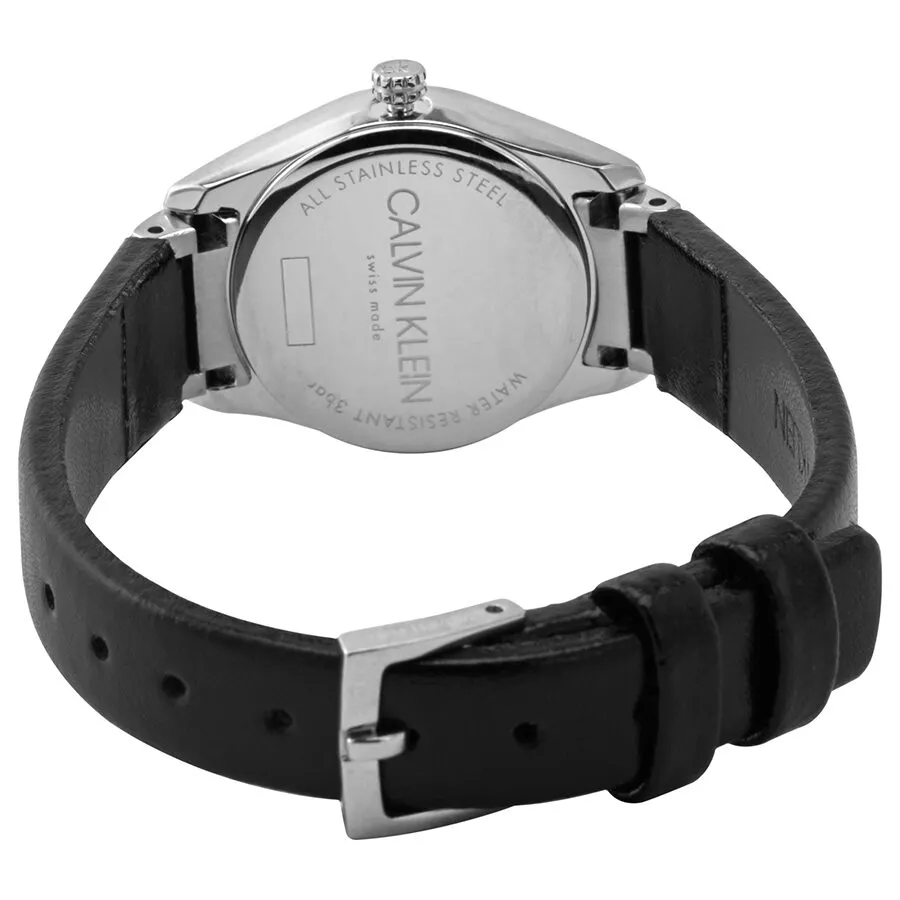 Calvin Klein Classic Quartz Black Dial Ladies Watch K4D231CY