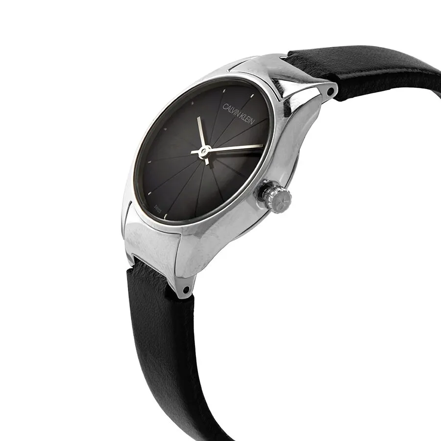 Calvin Klein Classic Quartz Black Dial Ladies Watch K4D231CY