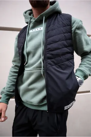 Capo HYBRID Gilet - Black