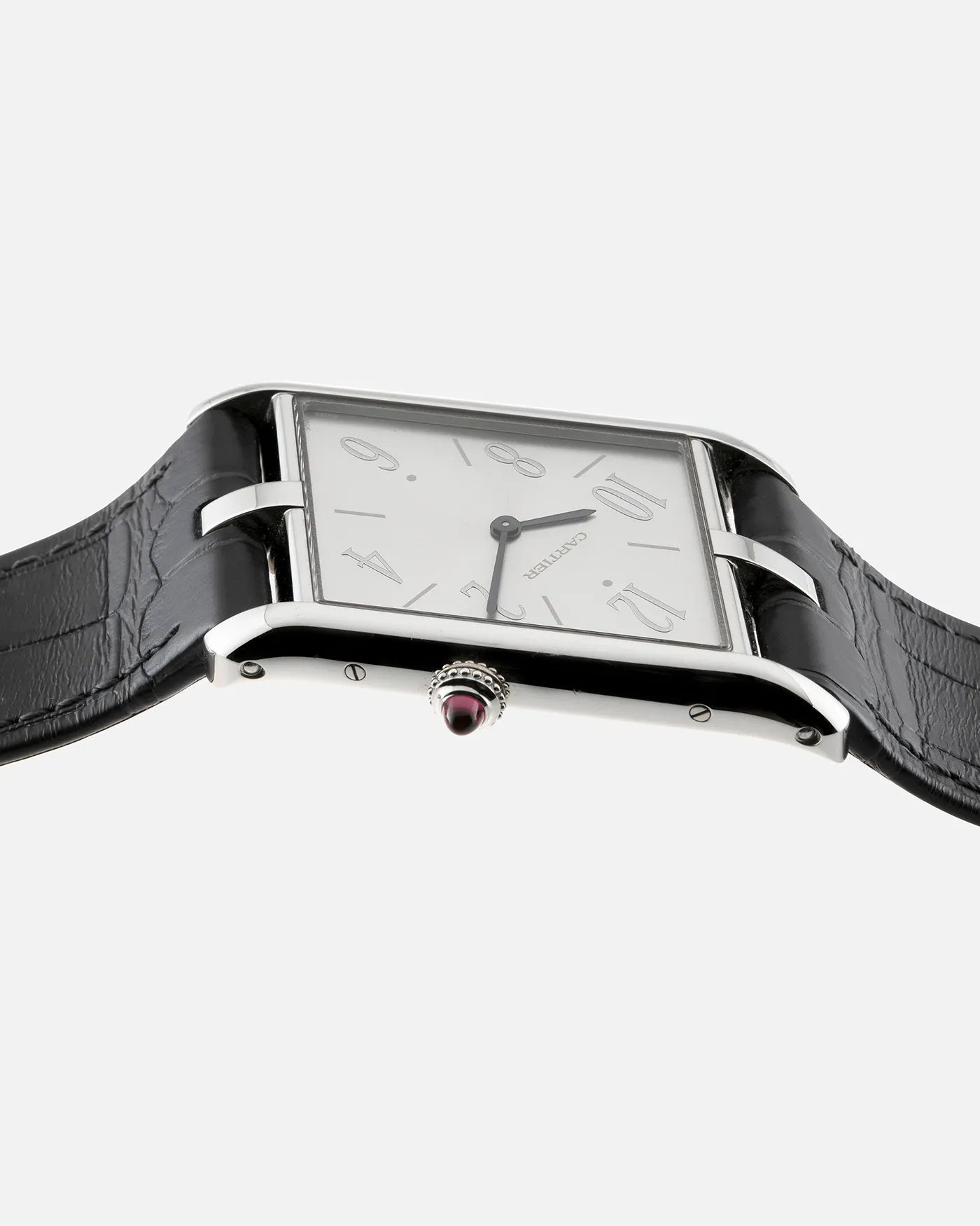 Cartier Prive Tank Asymmetric Platinum