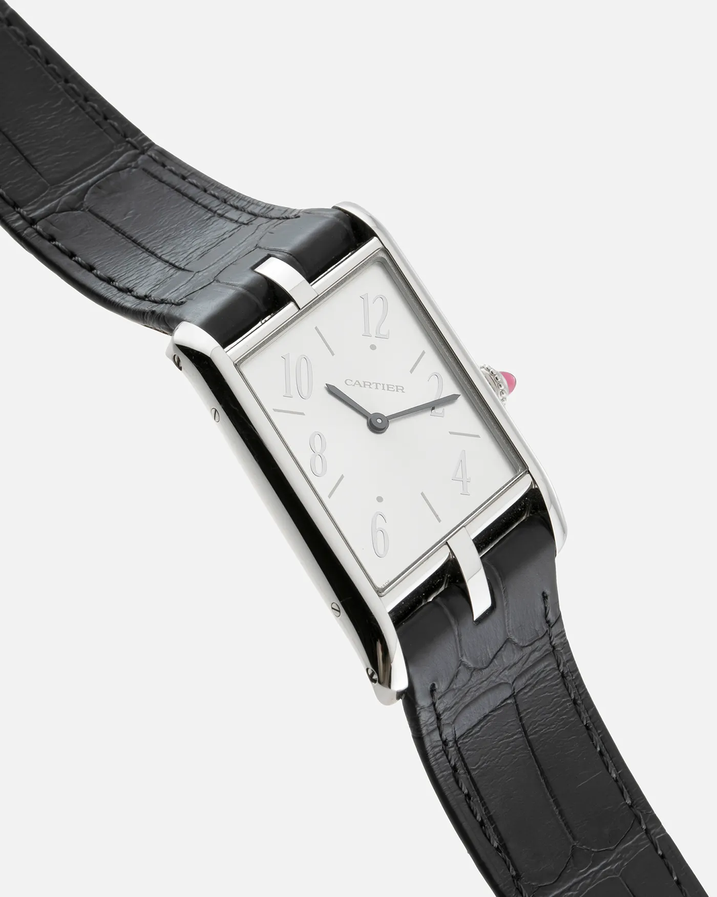 Cartier Prive Tank Asymmetric Platinum
