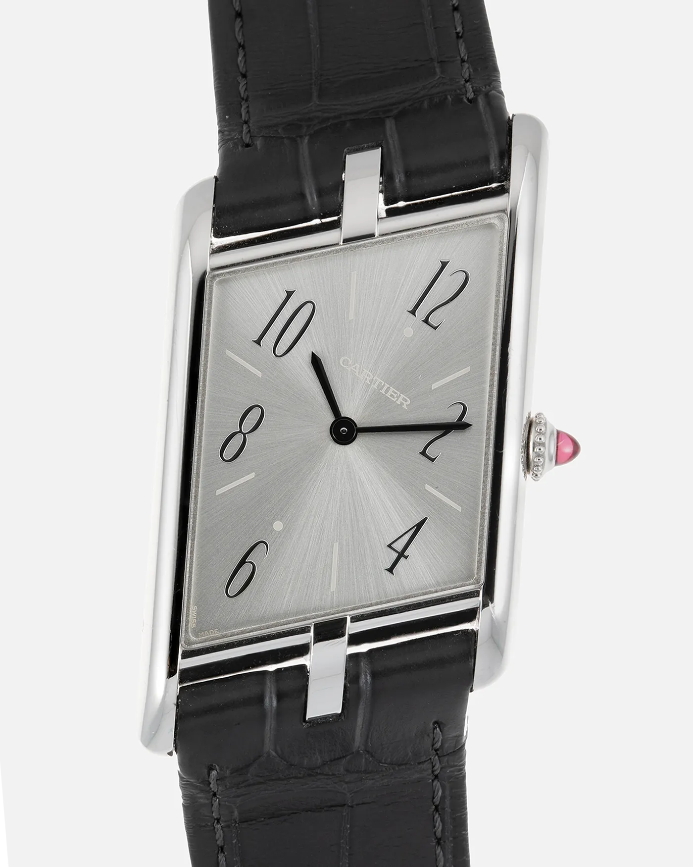 Cartier Prive Tank Asymmetric Platinum