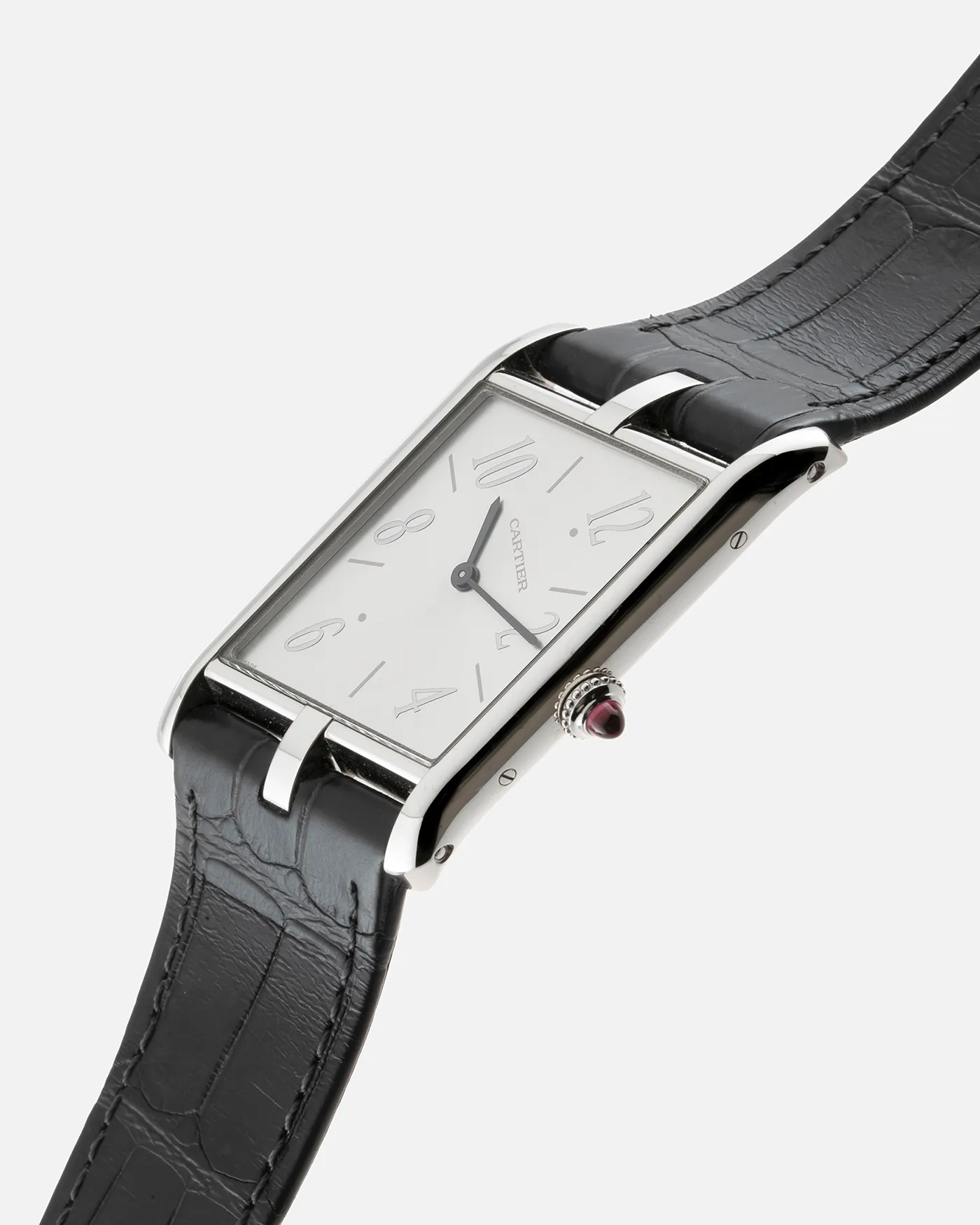 Cartier Prive Tank Asymmetric Platinum