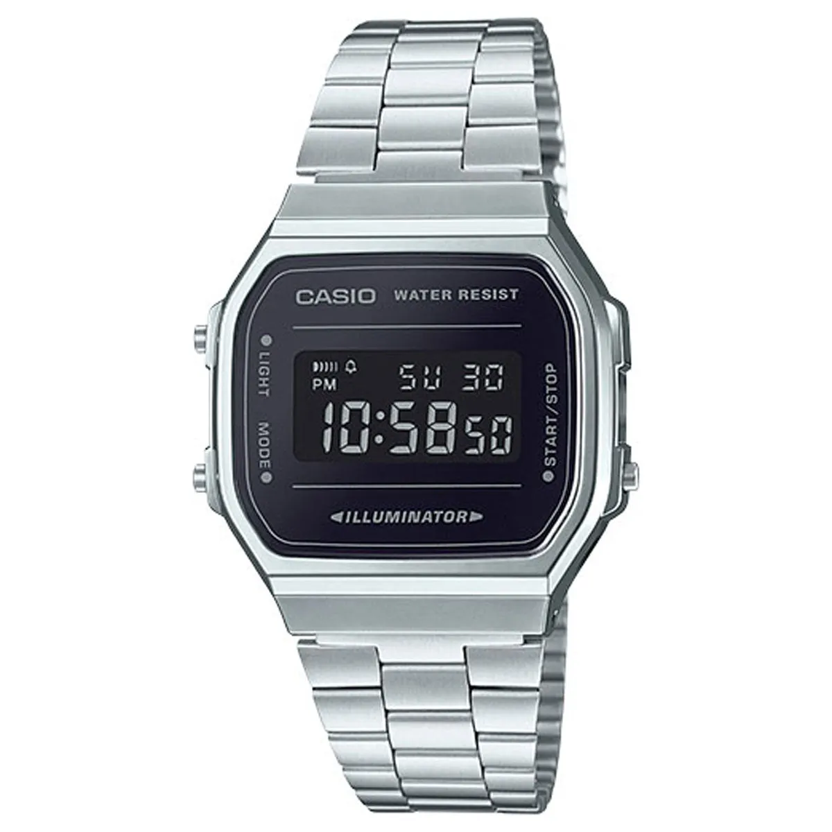 Casio A168 Watch - Black