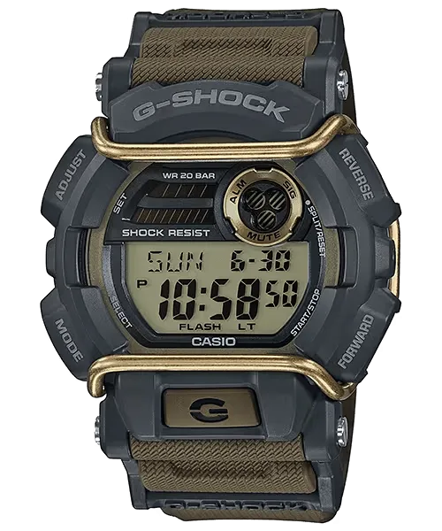 Casio G-Shock Classic w/ Flash Alert & World Time Watch