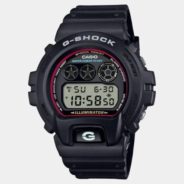 Casio G-Shock Digital Watch DW6900RL-1 Black - Red - Blue