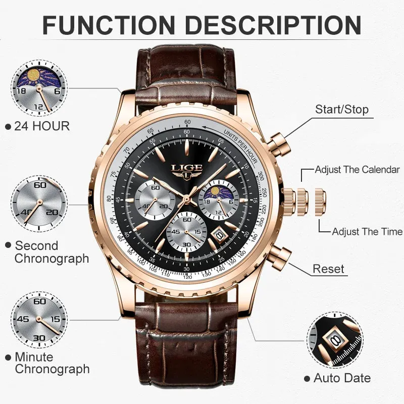 Casual Quartz Men's Watch