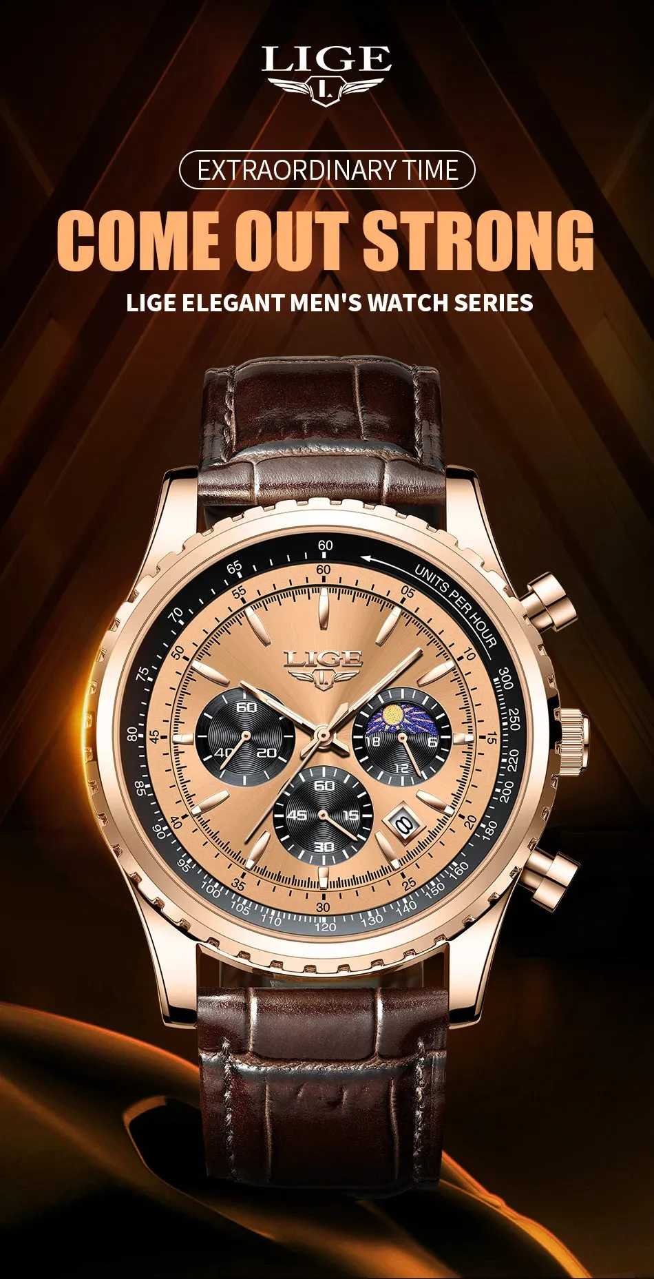 Casual Quartz Men's Watch