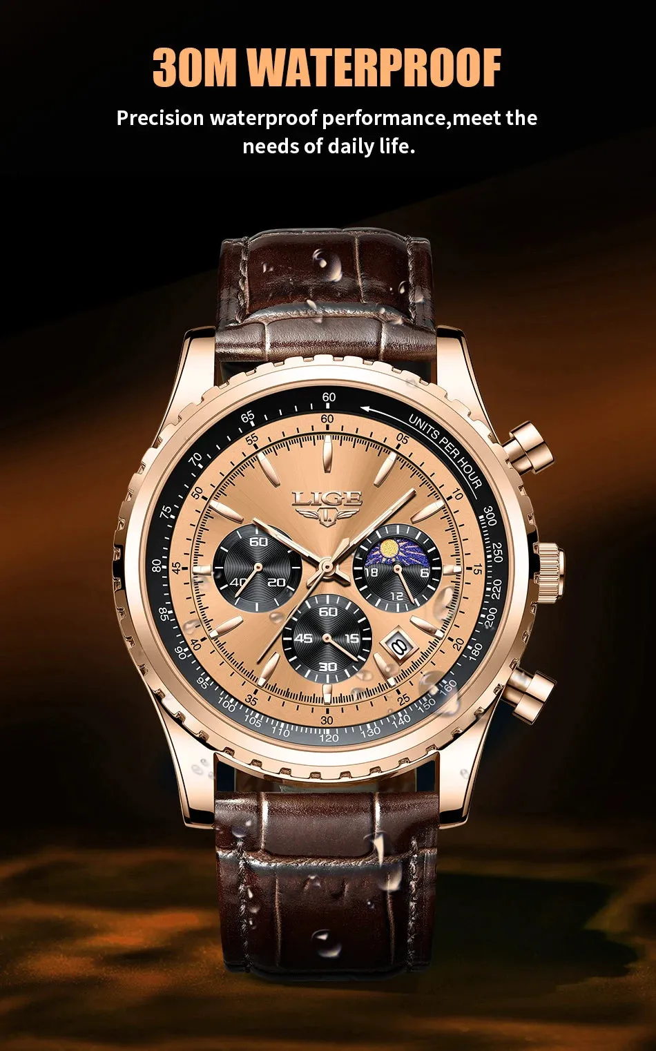 Casual Quartz Men's Watch