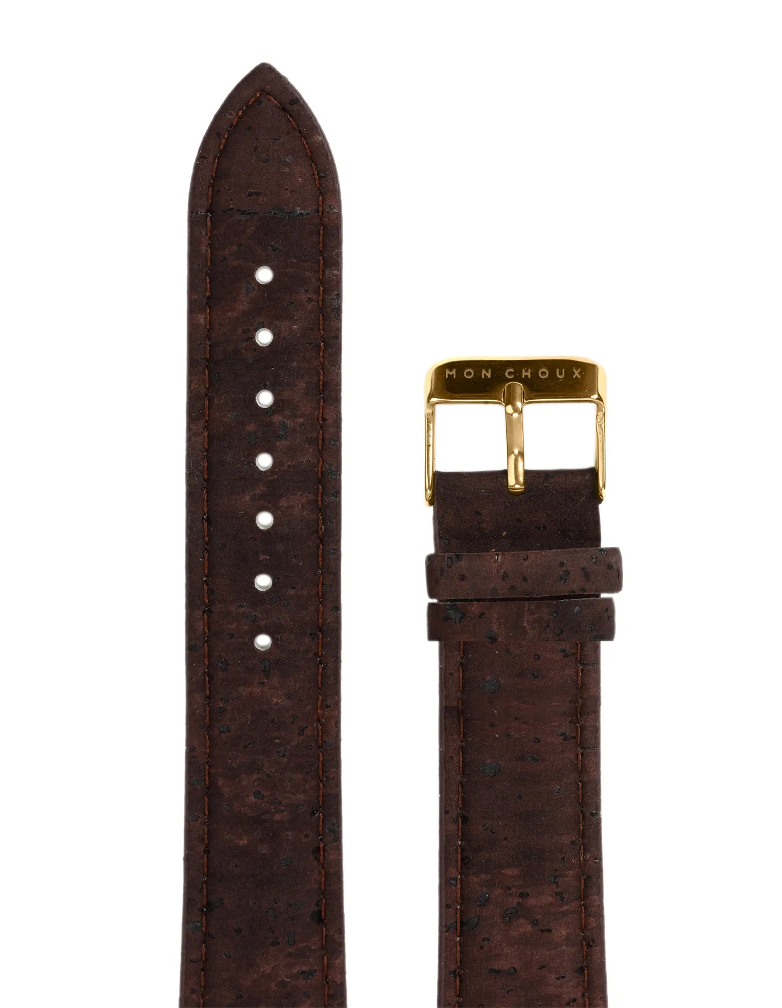 CLASSIC - WHITE/GOLD - BROWN CORK LEATHER | VEGAN